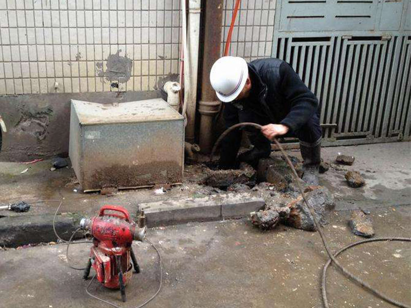 金安疏通下水道-洗菜池疏通